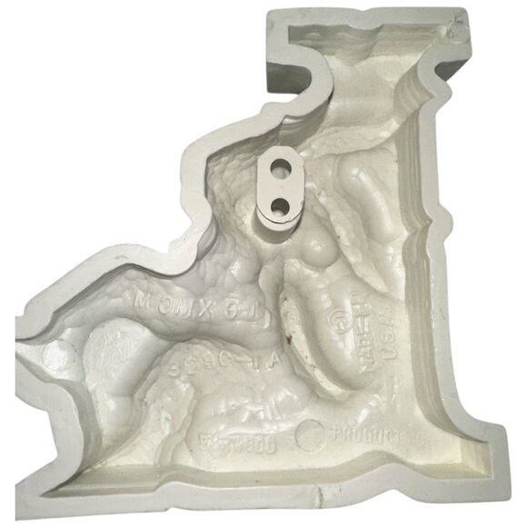 Homco Burwood Wall Plaques Set Bunnies Vintage Nursery Wall Decor 1970s Plastic - Picture 11 of 11